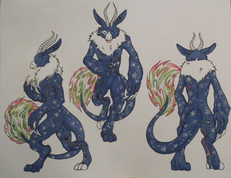 I draw a lot of commissions. This one was done with ink and prismacolors. Something like this will run around 140$. Single Chara One Bushy Cat has appeared. It remains to be seen if I can figure out how to actually make a website. Personally, I'd rather have a nap in the sun, far away from the aggravations of the internet.