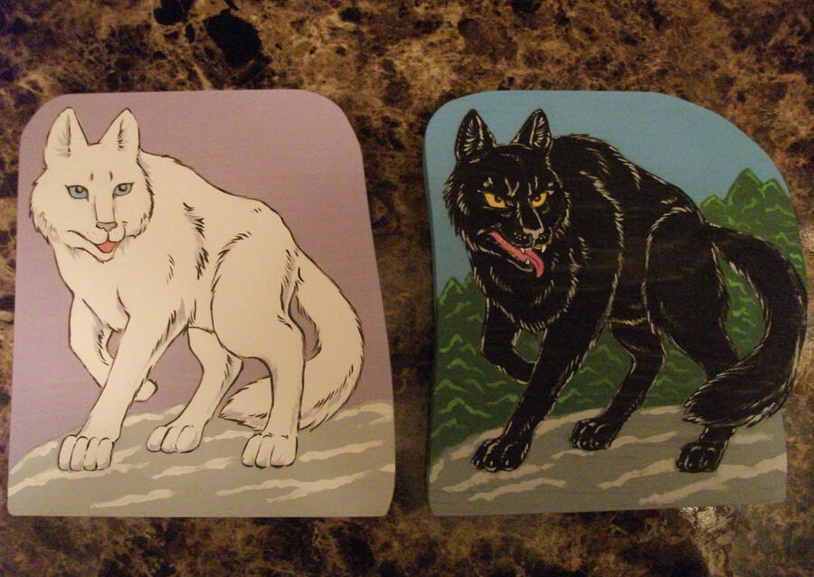 I draw a lot of commissions. This one was done with ink and prismacolors. Something like this will run around 140$. Single Chara One Bushy Cat has appeared. It remains to be seen if I can figure out how to actually make a website. Personally, I'd rather have a nap in the sun, far away from the aggravations of the internet.