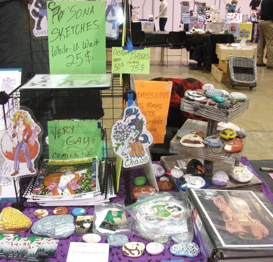 I draw a lot of commissions. This one was done with ink and prismacolors. Something like this will run around 140$. Single Chara One Bushy Cat has appeared. It remains to be seen if I can figure out how to actually make a website. Personally, I'd rather have a nap in the sun, far away from the aggravations of the internet.