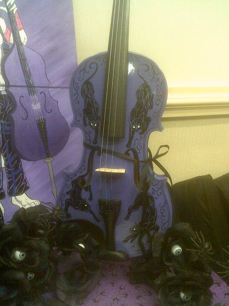 Halloween Cats I painted for AnthroCon's artshow. One Bushy Cat has appeared. It remains to be seen if I can figure out how to actually make a website. Personally, I'd rather have a nap in the sun, far away from the aggravations of the internet.